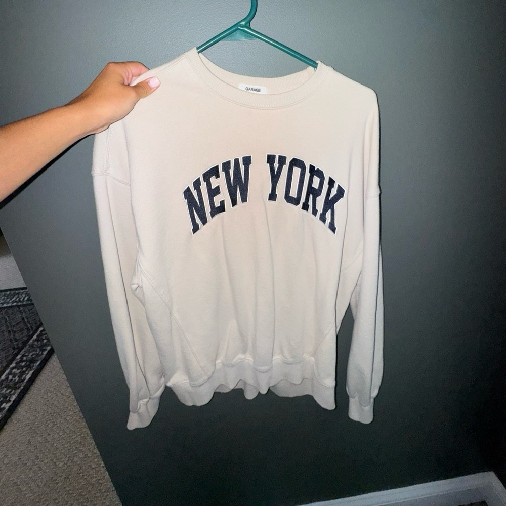 Garage Cream New York Sweater